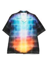 gradient check shirt